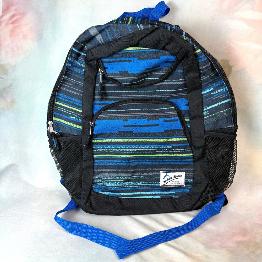Urban Sport Heritage Collection Multicolor Striped Backpack